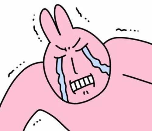 Hình chế thỏ người hàn quốc với dáng pose thần thái