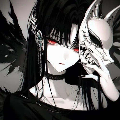 Hình đại diện anime thiếu nữ lạnh, thần thái tĩnh