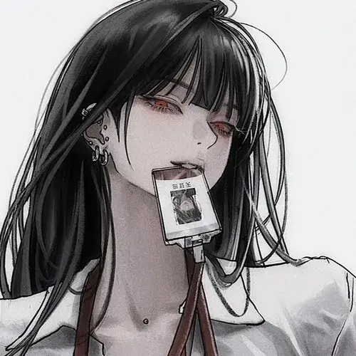 Avatar anime mỹ nhân lạnh, nét mặt tinh tế