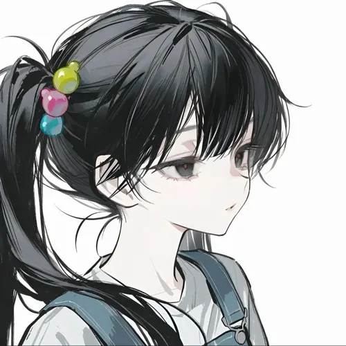 Hình profile anime nữ ánh tím sâu trầm