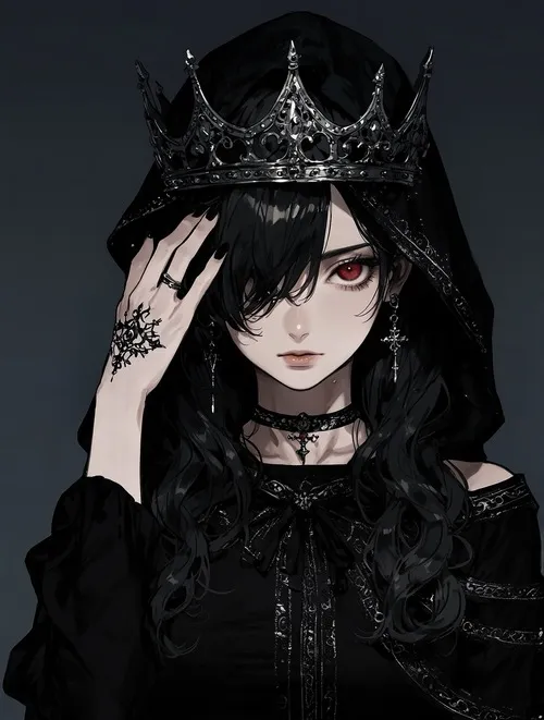 Ảnh avatar Facebook anime nữ thần thái cao ngạo