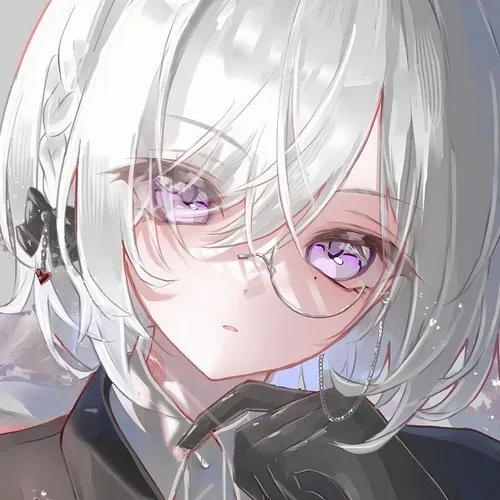 Ảnh profile Threads anime cô gái lạnh và huyền ảo