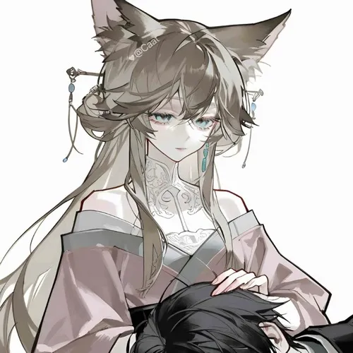 Avatar Instagram anime nữ lạnh, ánh sáng đậm