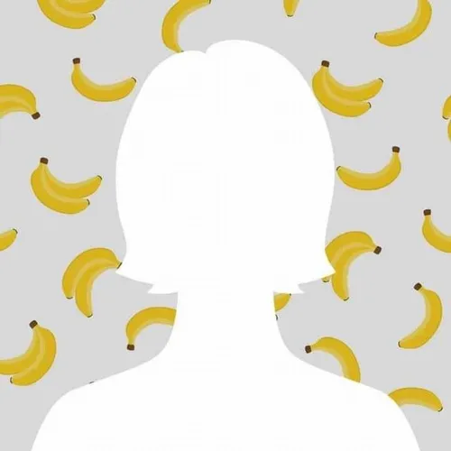 Hình đại diện Tiktok mặc định nữ xung quanh toàn chuối