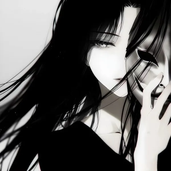 Hình profile Threads ảnh đen trắng nữ giới man mác