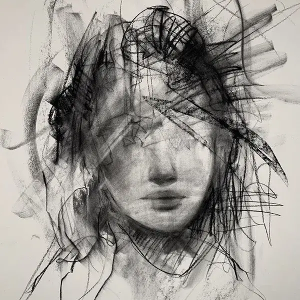 Hình đại diện Instagram ảnh đen trắng bạn gái trầm tĩnh