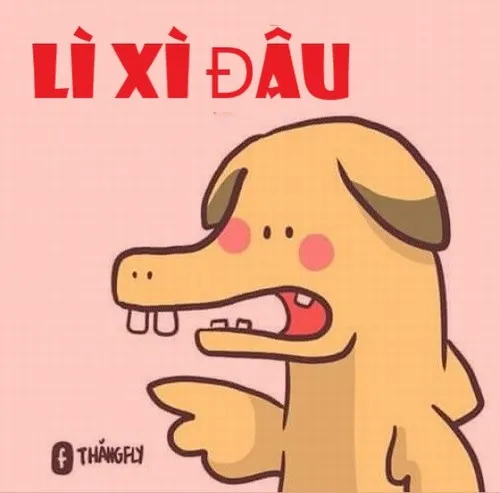 Meme chế “cô chú cho con lì xì nhaaa”