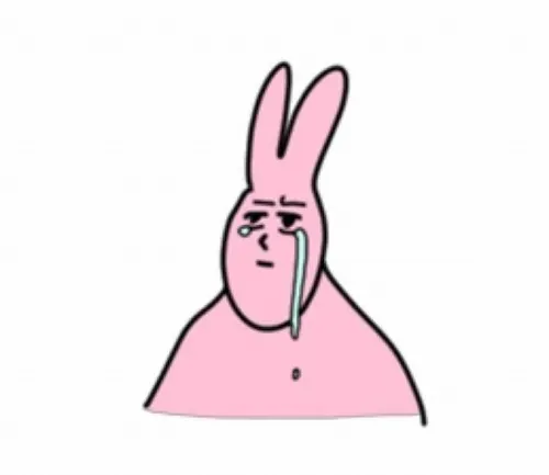 Hình chế thỏ người ngậm hoa nhìn như đang tỏ tình