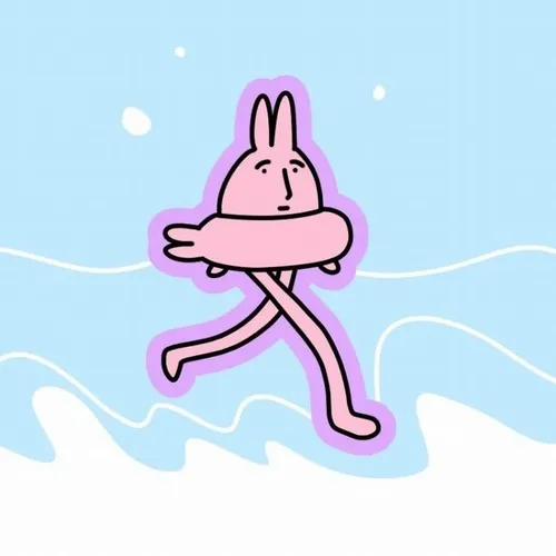 Meme hài thỏ hồng xuất hiện dày đặc trên Douyin