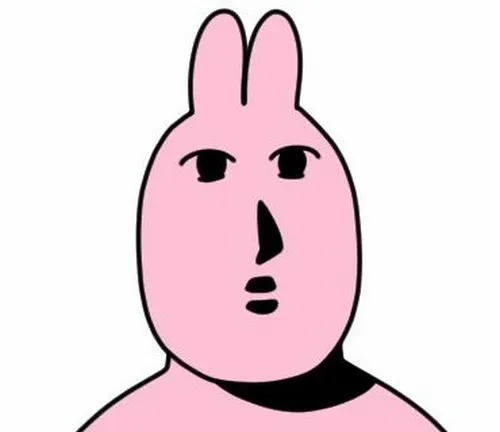 Ảnh chế thỏ người cười toe toét trông vô cùng đáng yêu