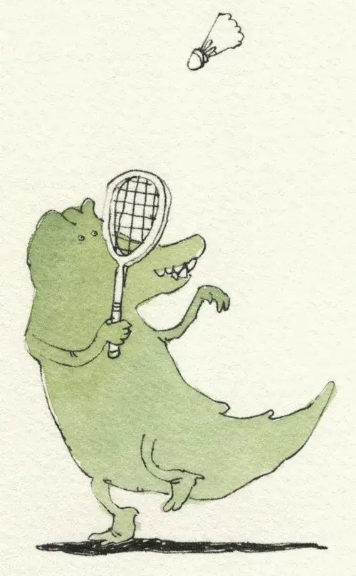 Pha fail trên sân biến thành meme cầu lông triệu lượt chia sẻ