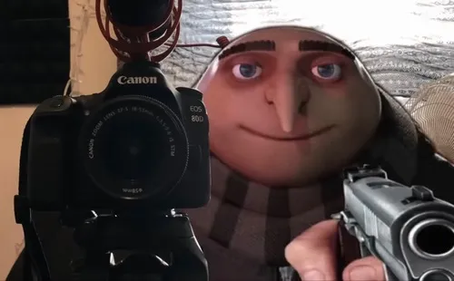 Meme hài súng M4A1 nhìn dữ mà vẫn dễ thương