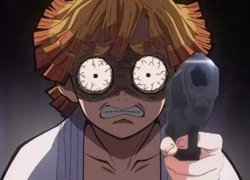 Hình troll súng bắn tỉa kết hợp caption siêu mặn