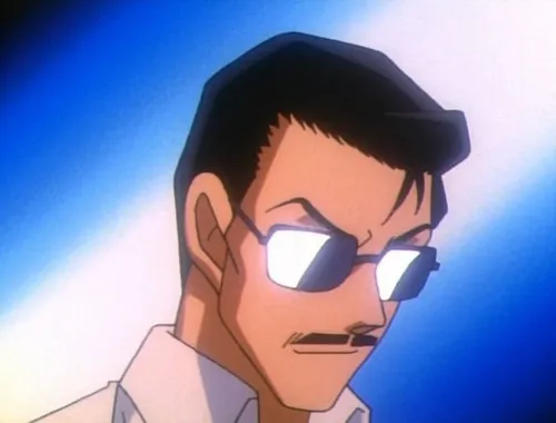 Meme thám tử Mori ánh mắt dò xét