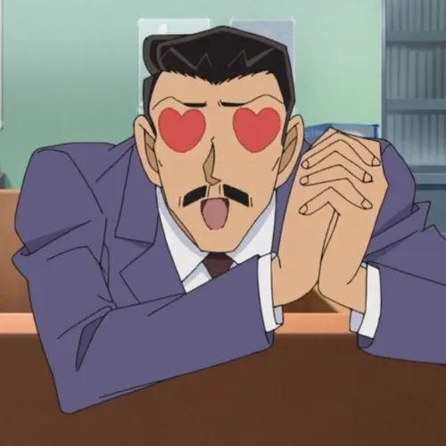 Meme thám tử Mori đôi mắt trái tim