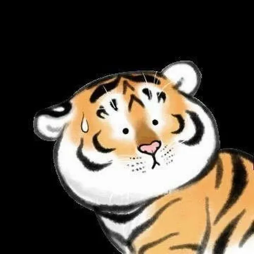 Meme hổ mập tròn quay, nhìn mà muốn nựng