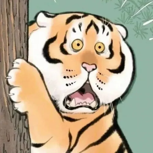 Meme hài hổ mập tươi rói, mood lên đỉnh