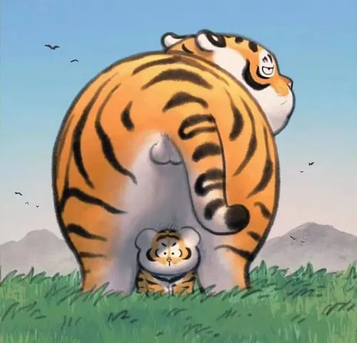 Meme hài hổ mập cạn lời, biểu cảm bó tay luôn