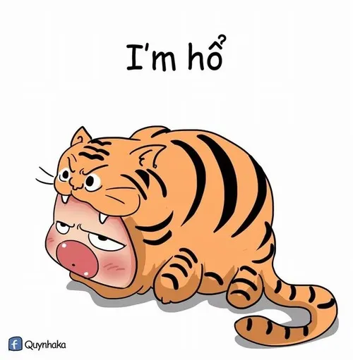 Ảnh troll hổ phúng phính, nhìn mà muốn xin bế