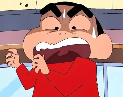 Hình troll run run vì quá lo lắng