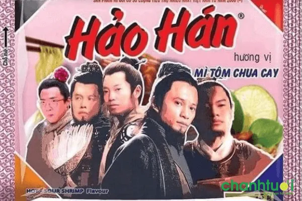 Ảnh meme hài mì Hảo Hán