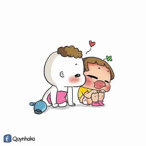 Ảnh chế hôn trộm cực ngầu nhưng dễ thương