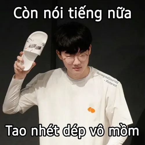 Còn nói tiếng nữa tao nhét dép vo mồm