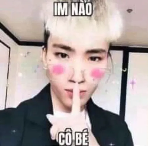 Ảnh meme im lặng nào cô bé