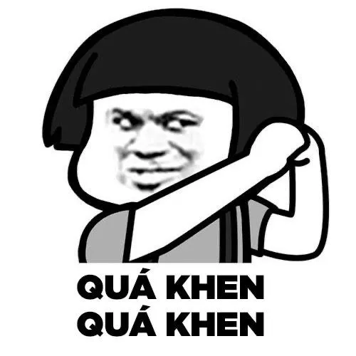 Ảnh troll khen giỏi dùng trong các hội nhóm học tập