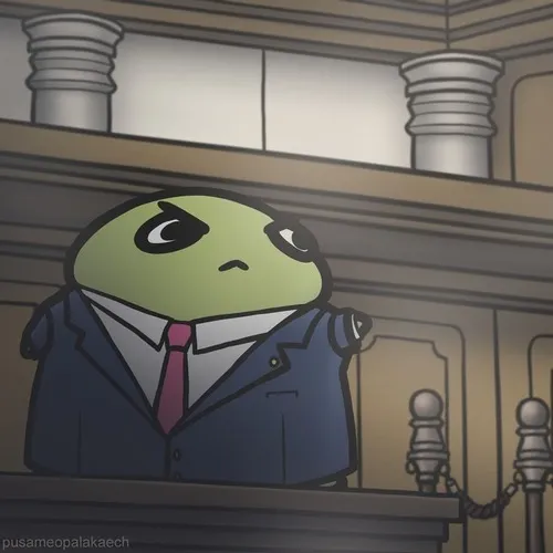 Hình troll công tố viên gây cười giữa pháp đình