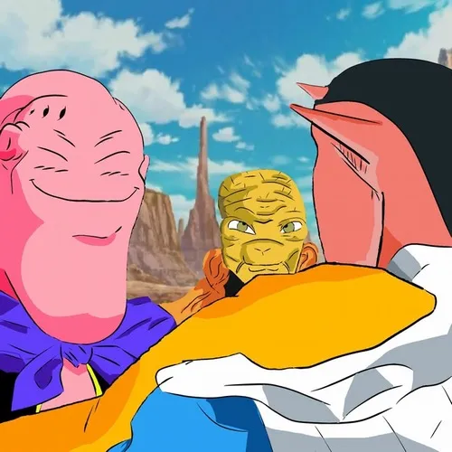 40 Ảnh vui Son Goku ôm chặt con trai Son Goten đầy tự hào