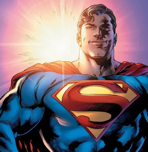 Meme chế Super man ghen khi Lois Lane cười.