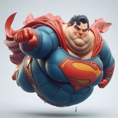 Ảnh vui Superman cứu deadline dân văn phòng.