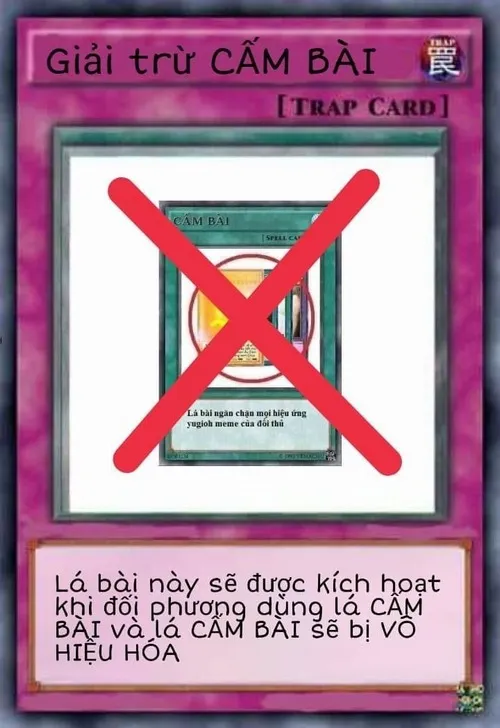 Hình troll lá bài siêu bắt trend