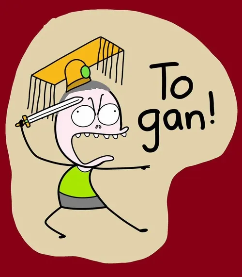 Hình troll công ty với phong cách châm biếm