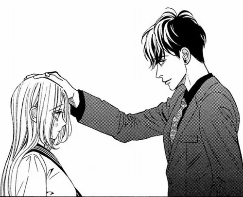 Hình troll vuốt tóc yêu thương giữa hai người yêu xa.