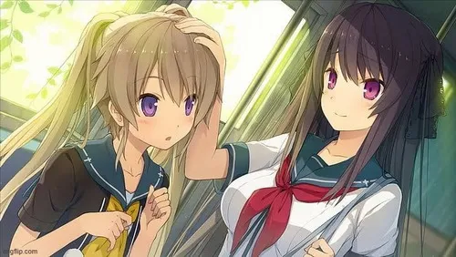 Hình vui nựng tóc khiến không khí giữa hai người trở nên mềm hơn.