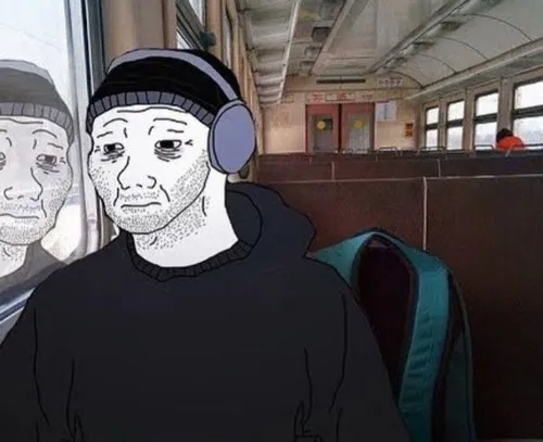 Ảnh chế xúc động mô tả nụ cười trong nước mắt.