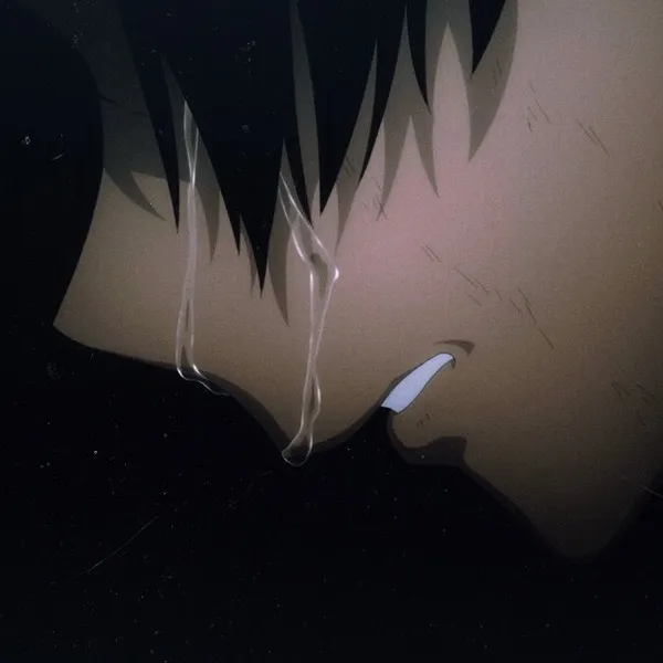 Ảnh avatar nhân vật anime cô độc nhìn xuống