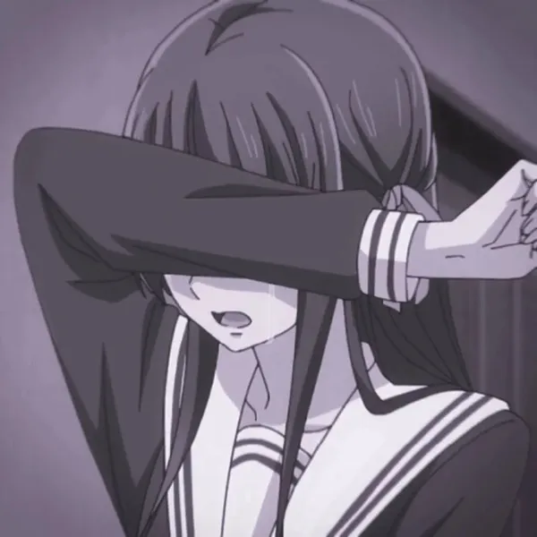 Ảnh trang cá nhân anime trầm buồn tone lạnh
