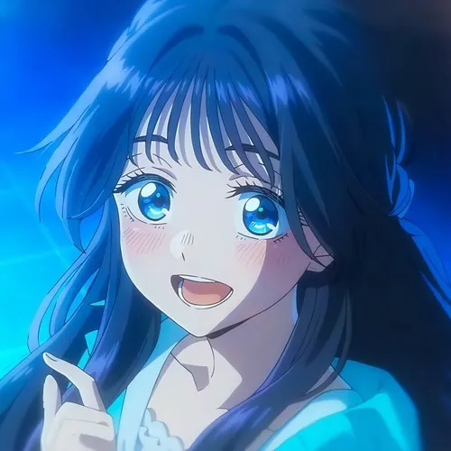 Avatar anime nữ tươi sáng với nét vẽ pastel tạo điểm nhấn nhẹ nhàng cho trang cá nhân.