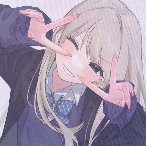 Bộ ảnh đại diện anime nữ tông pastel dành cho ai yêu sự mềm mại và trẻ trung.