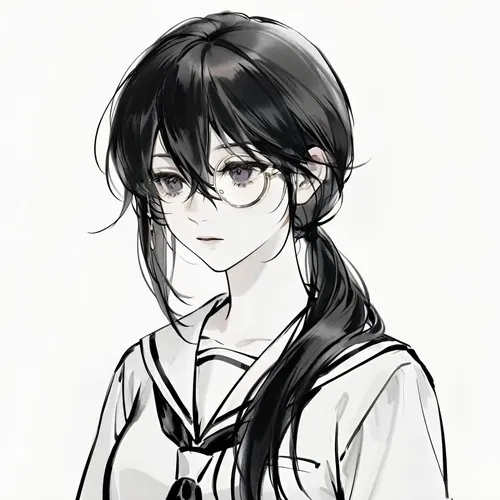 Hình đại diện Tiktok anime nữ lạnh, nền thành phố đêm