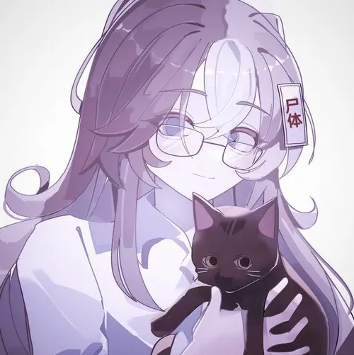 Hình đại diện anime nữ góc nghiêng, biểu cảm điềm tĩnh