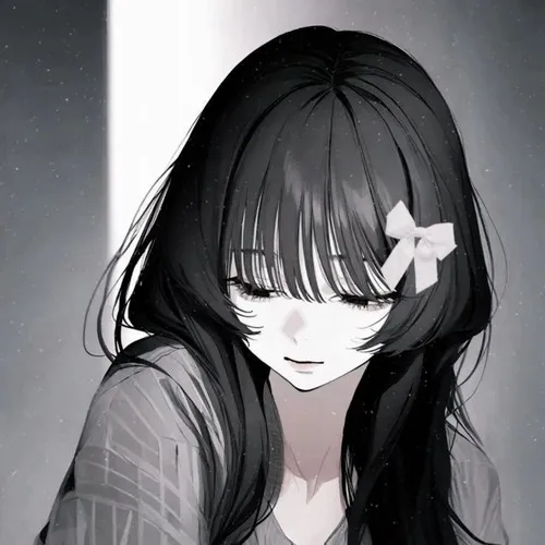 Ảnh trang cá nhân anime nữ lạnh, ánh sáng phẳng tĩnh