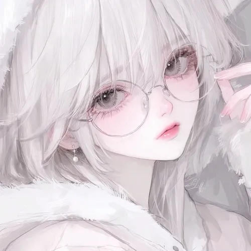 Hình đại diện Tiktok anime nữ lạnh, ánh sáng nửa tối