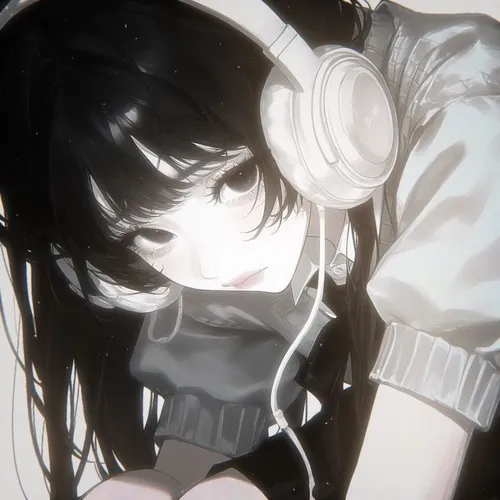 Ảnh hiển thị anime nữ lạnh, vầng sáng hắt sau lưng