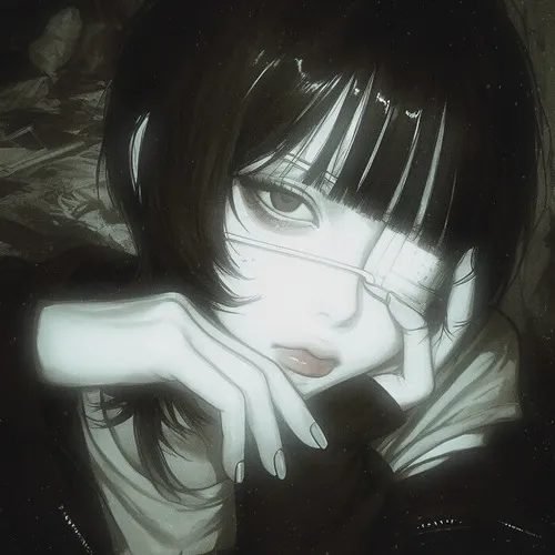 Hình đại diện Zalo anime nữ lạnh, ánh sáng điện ảnh