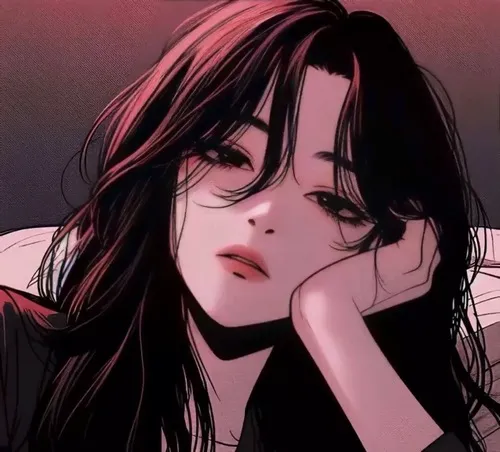 Ảnh trang cá nhân anime nữ áo choàng bay trong khói