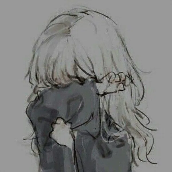 Ảnh đại diện buồn cute kiểu dễ thương